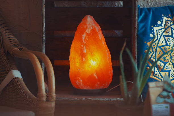Himalayan salt lamp