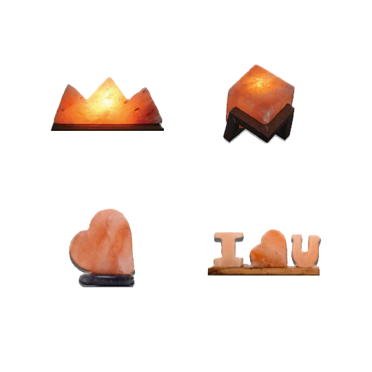 Himalayan Natural Salt Lamp ( Custom Design )